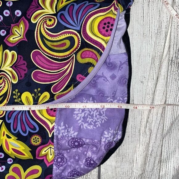 Euphoria Jane handmade crossbody or shoulder fabric fold over purse - Picture 12 of 14